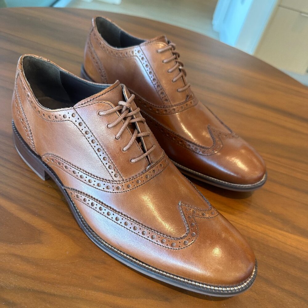 Cole Haan Williams Wingtip Oxfords - British Tan
